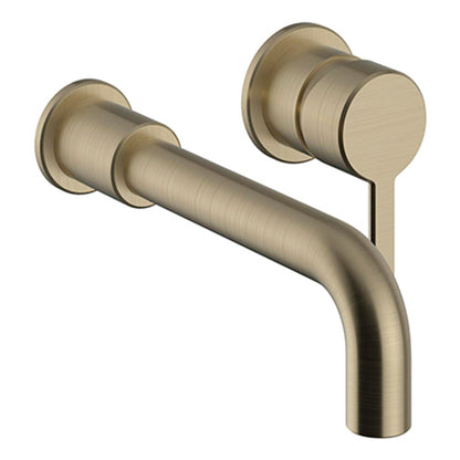 Heritage Dartmouth 2 Taphole Wall Mounted Basin Mixer