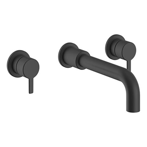 Heritage Dartmouth 3 Taphole Wall Mounted Basin Mixer