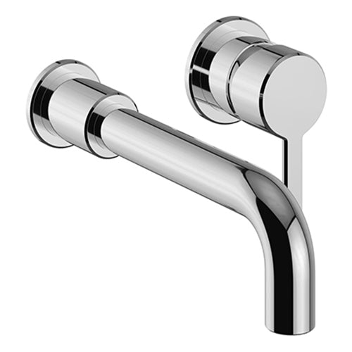 Heritage Dartmouth 2 Taphole Wall Mounted Basin Mixer