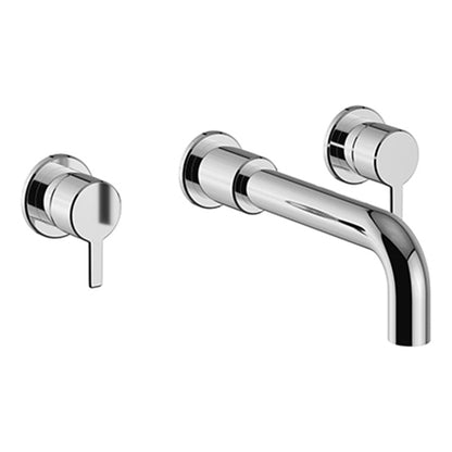 Heritage Dartmouth 3 Taphole Wall Mounted Basin Mixer