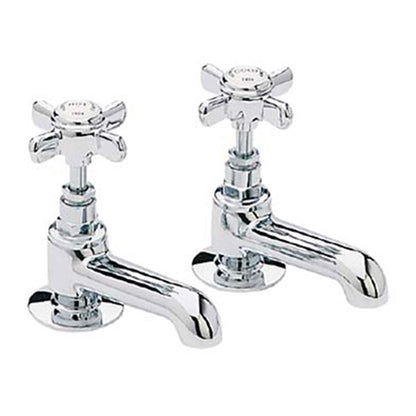 Heritage Dawlish Basin Pillar Taps