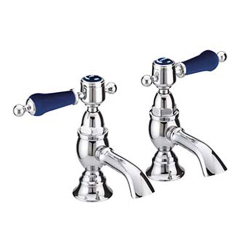 Heritage Glastonbury Basin Pillar Taps