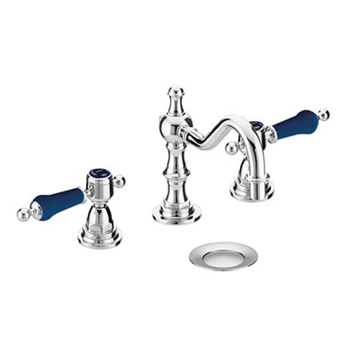 Heritage Glastonbury 3 Taphole Swivel Spout Basin Mixer