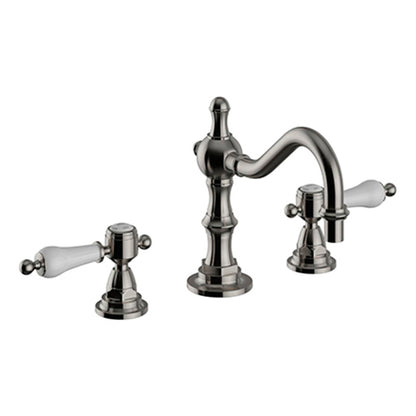 Heritage Glastonbury 3 Taphole Swivel Spout Basin Mixer
