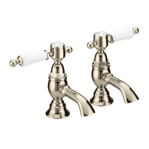 Heritage Glastonbury Basin Pillar Taps