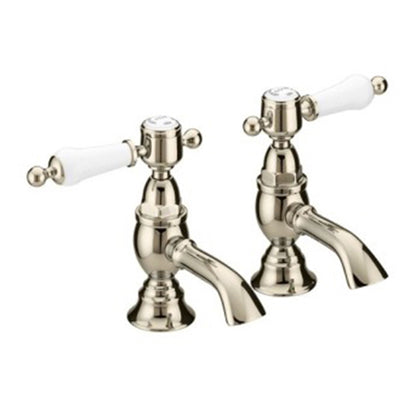 Heritage Glastonbury Basin Pillar Taps
