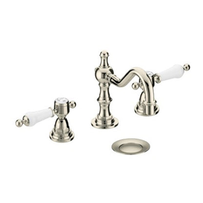 Heritage Glastonbury 3 Taphole Swivel Spout Basin Mixer