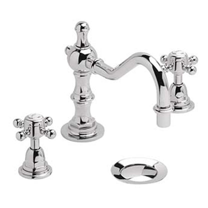 Heritage Hartlebury 3 Taphole Swivel Spout Basin Mixer