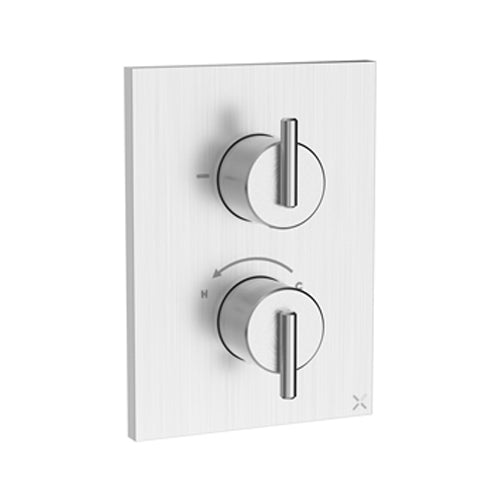 Crosswater 3ONE6 Lever Crossbox 2 Outlet Shower Valve