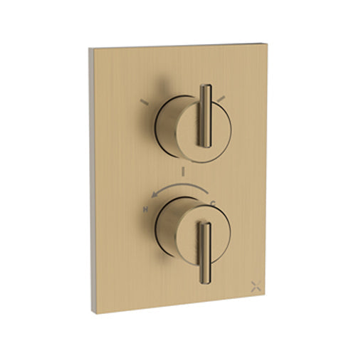 Crosswater 3ONE6 Lever Crossbox 3 Outlet Shower Valve