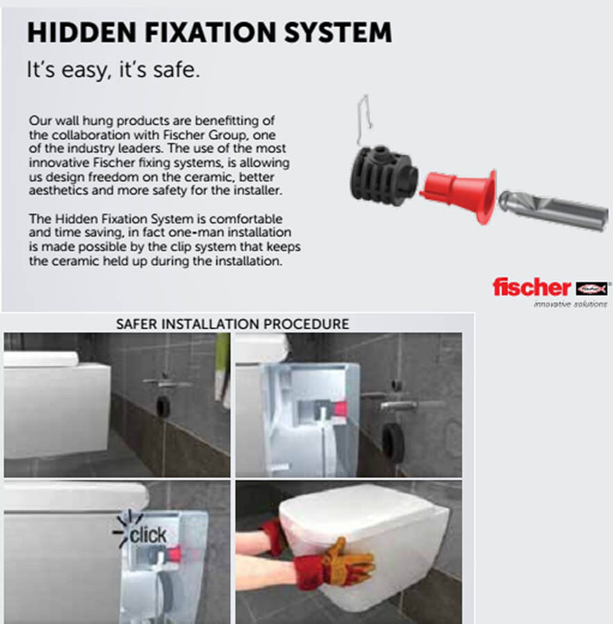 RAK TQ13AWHA Tonique Rimless White Wall Hung Pan With Hidden Fixation And Soft Close Seat