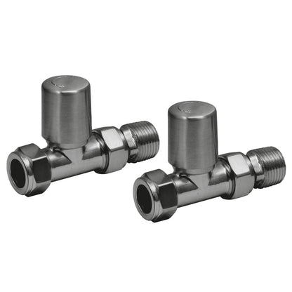 Luxe81 Straight Towel Radiator Valves
