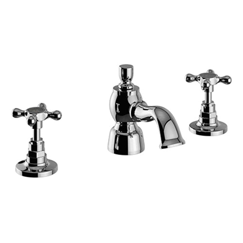 Heritage Trinity 3 Taphole Basin Mixer