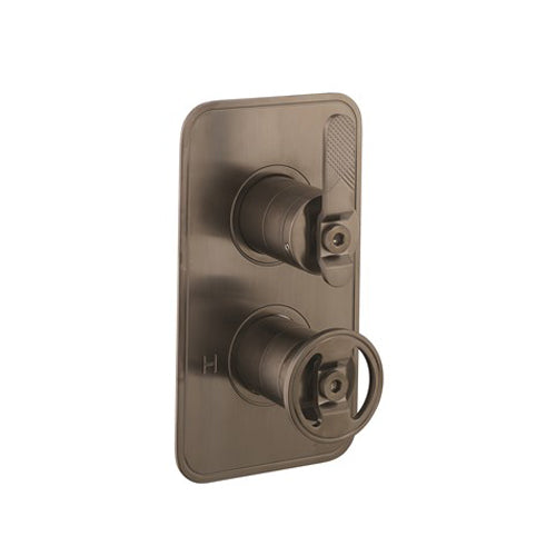 Crosswater UNION 1 Outlet 2 Handle Concealed Thermostatic Shower Valve