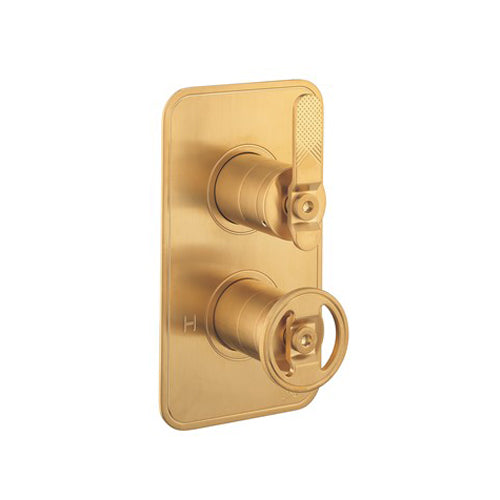 Crosswater UNION 1 Outlet 2 Handle Concealed Thermostatic Shower Valve