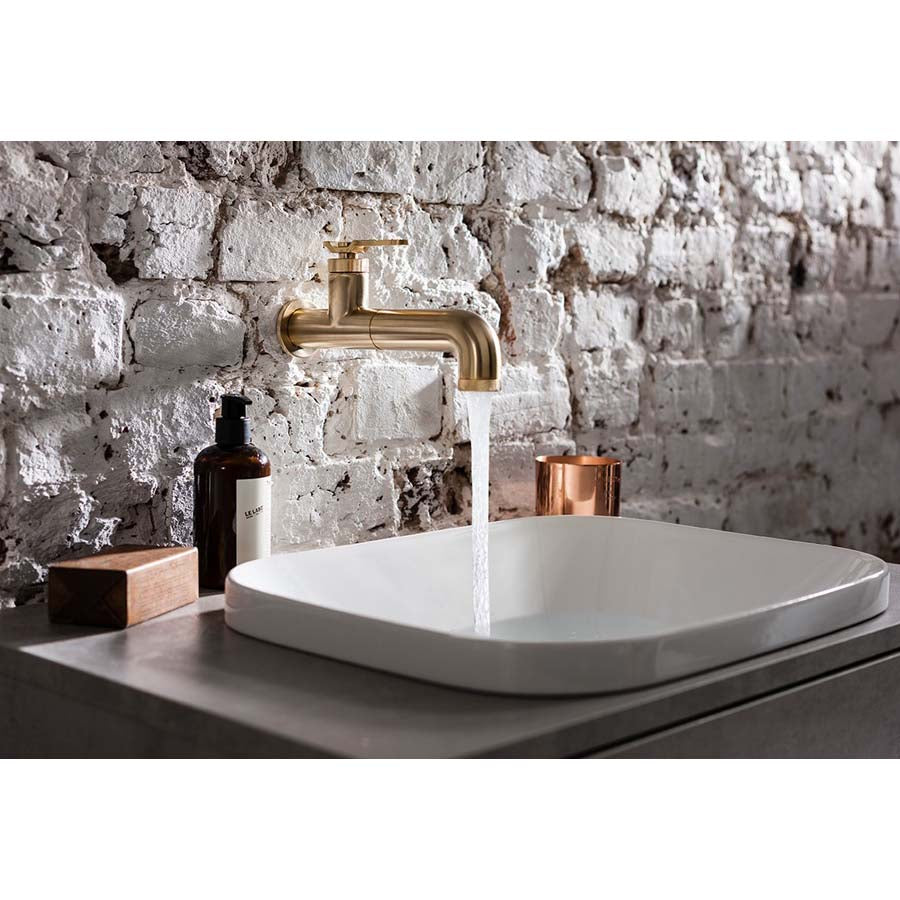 Crosswater UNION Single Hole Wall Mounted Basin Set