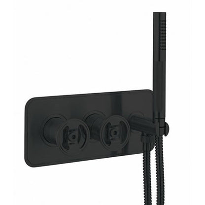 Crosswater UNION 2 Outlet 2 Handle Concealed Thermostatic Shower Valve & Handset
