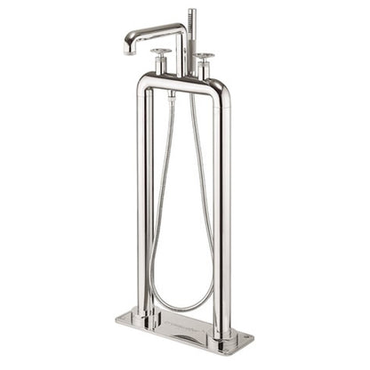 Crosswater UNION Free Standing Bath Filler & Shower Kit Wheel