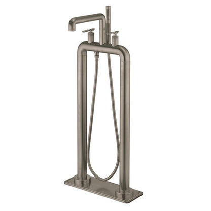 Crosswater Union Free Standing Bath Filler & Shower Kit Lever