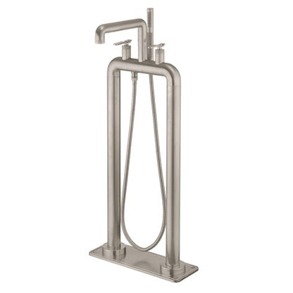 Crosswater Union Free Standing Bath Filler & Shower Kit Lever