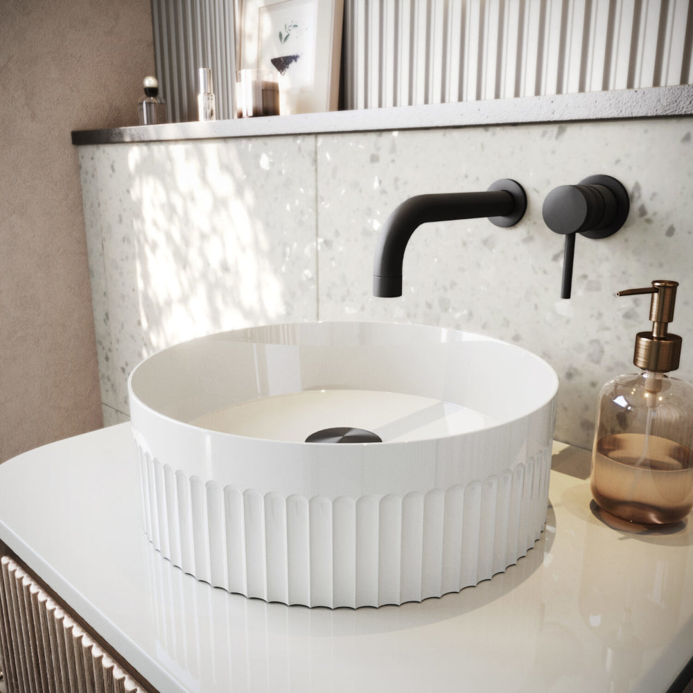 Luxe81 Fluted Countertop Basin