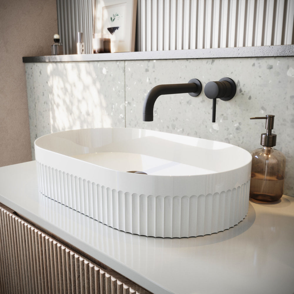 Luxe81 Fluted Countertop Basin