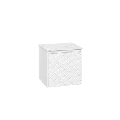 Crosswater Vergo 500 Single Drawer Unit with Polar White Worktop