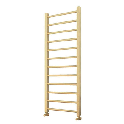 Luxe81 Vibe Brushed Brass Towel Radiator