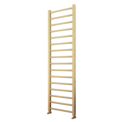 Luxe81 Vibe Brushed Brass Towel Radiator