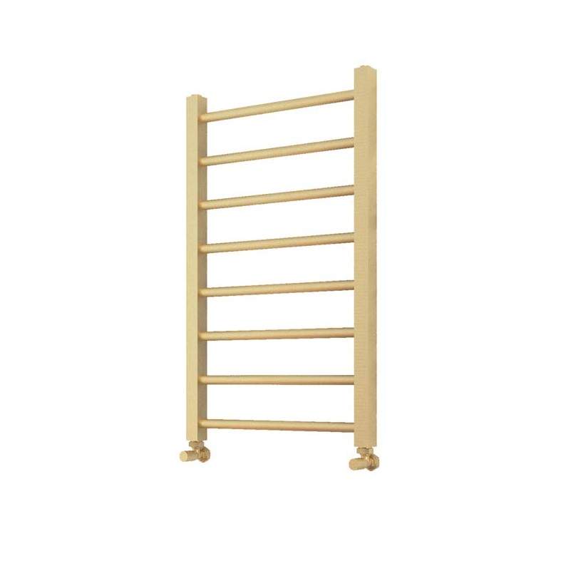 Luxe81 Vibe Brushed Brass Towel Radiator