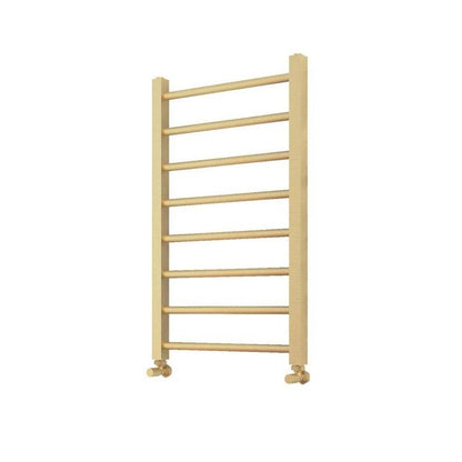 Luxe81 Vibe Brushed Brass Towel Radiator