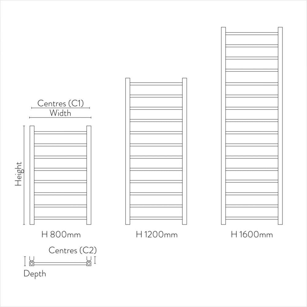 Luxe81 Vibe Towel Radiator