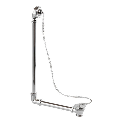 Burlington Exposed Bath Overflow, Plug & Chain