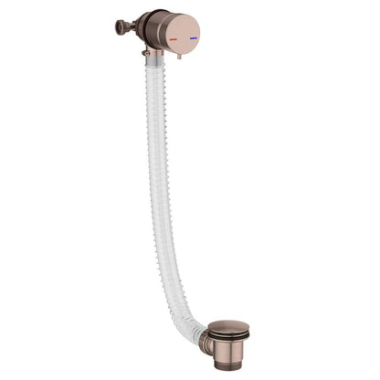 Luxe81 Round Bath Filler & Overflow with Waste