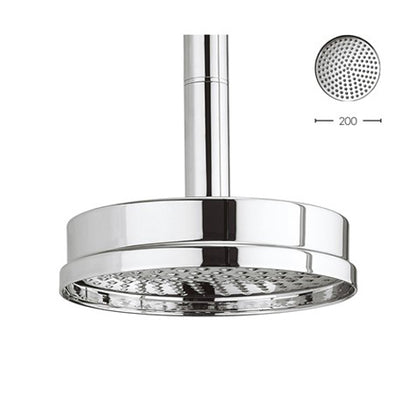 Crosswater Waldorf Showerhead 8"