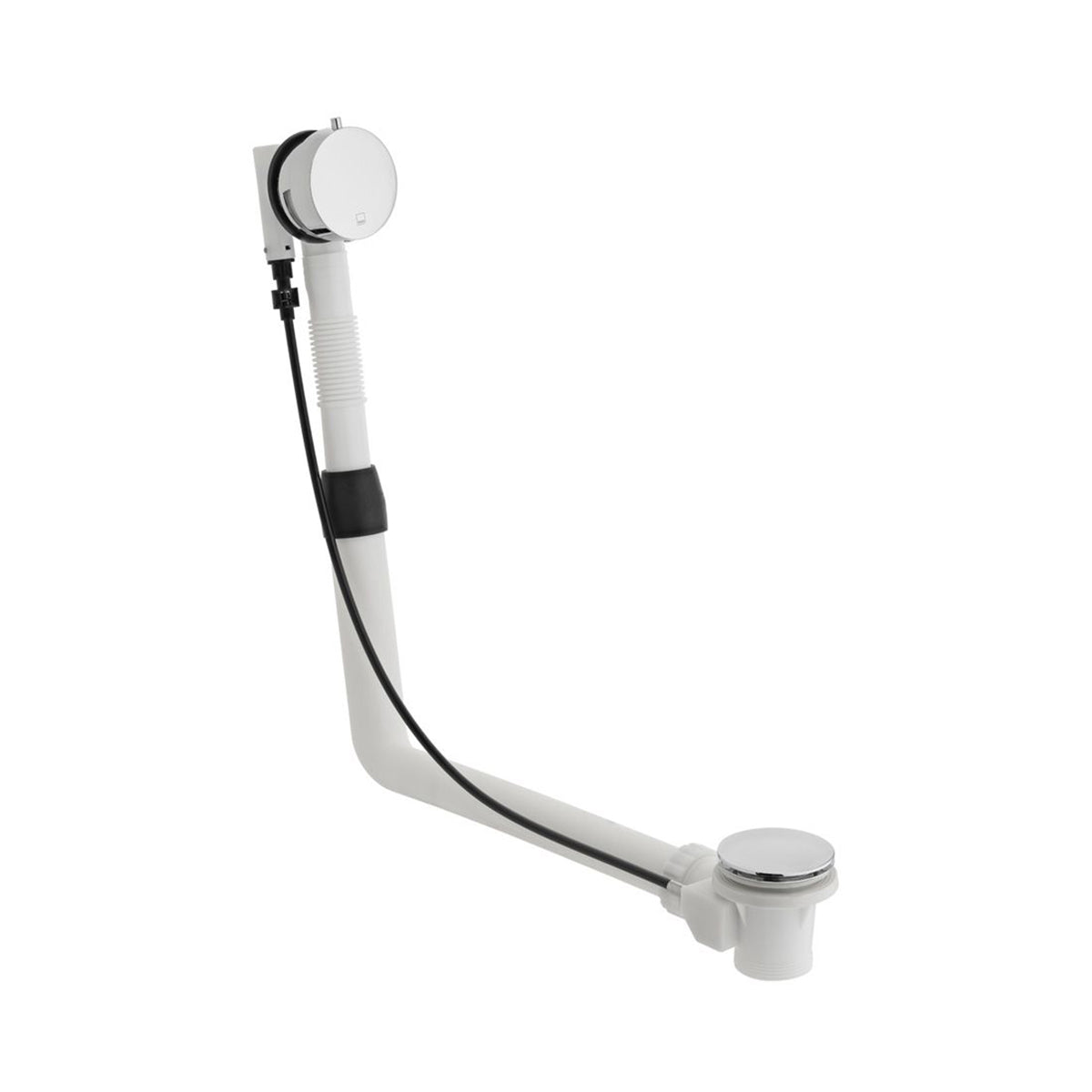Vado WG-71552A-CP Bath Waste with Twist Waste Operation