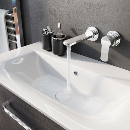 Crosswater Wisp Basin 2 Hole Set in Chrome