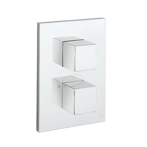 Crosswater Water Square/Verge Crossbox 1 Outlet Valve (1000 Valve)