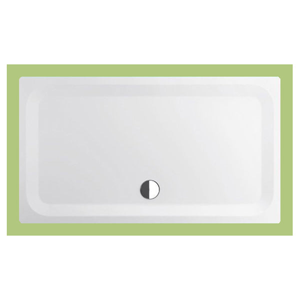 Bette Ultra 1600 x 800 x 35mm Rectangular Shower Tray with Z27 Upstand and Glaze Plus
