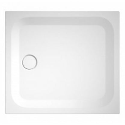 Bette Ultra 1000 x 900 x 25 mm Rectangular Shower Tray with Z63 Upstand and Glaze Plus