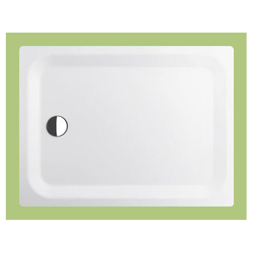 Bette Ultra 1000 x 900 x 25 mm Rectangular Shower Tray with Z63 Upstand and Glaze Plus