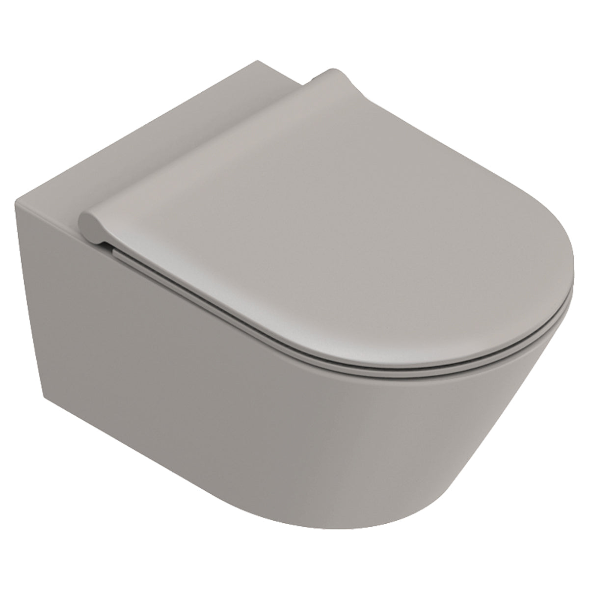 Catalano Tonalità Zero 55 Wall Hung Toilet, 55 x 35cm, 4.5l Flush