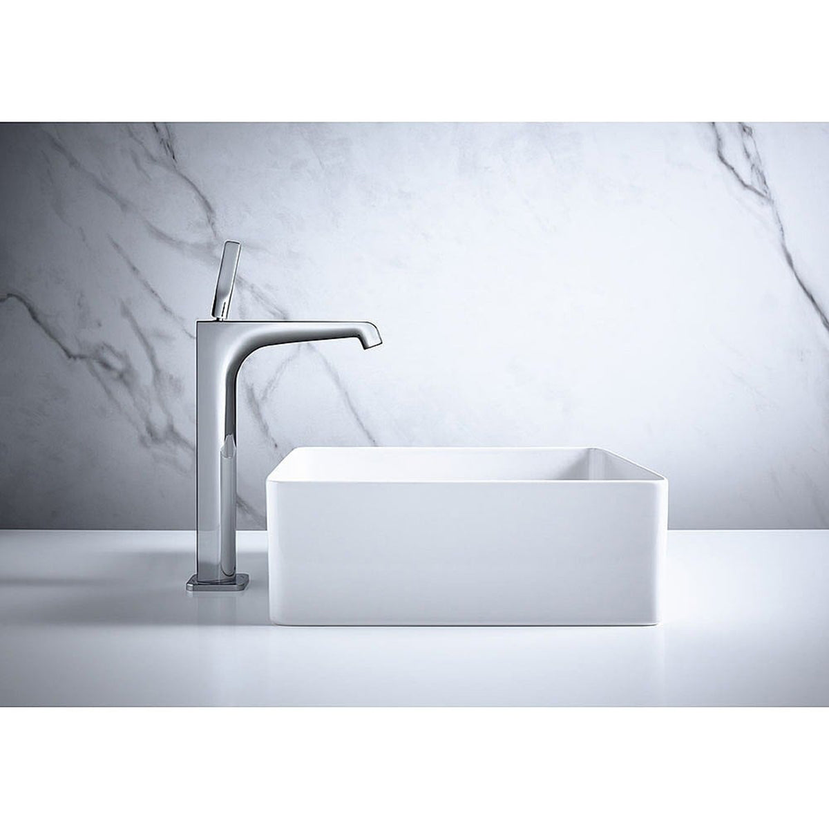 AXOR 36104000 Citterio E Tall Single Lever Basin Mixer 250 with Pin Handle