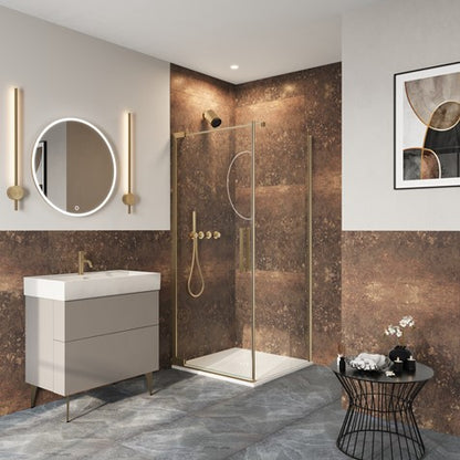 Crosswater Asura 8mm Quadrant Single Door