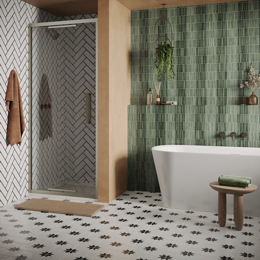 Crosswater Asura 8mm Infold Door with Extension Profile