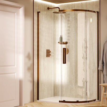Crosswater Asura 8mm Quadrant Offset Single Door