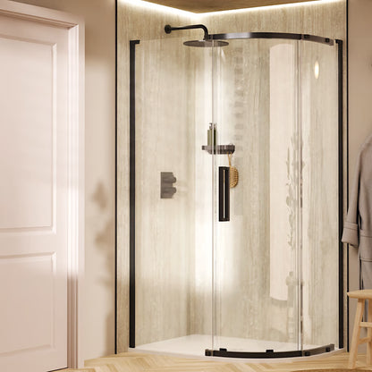 Crosswater Asura 8mm Quadrant Offset Single Door
