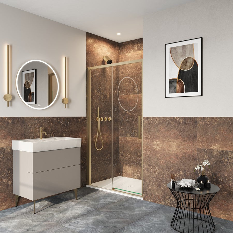 Crosswater Asura 8mm Sliding Door with Extension Profile