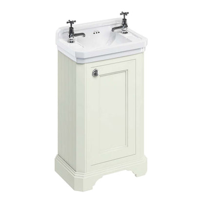 Burlington Bathrooms Cloakroom Basin Unit with Door