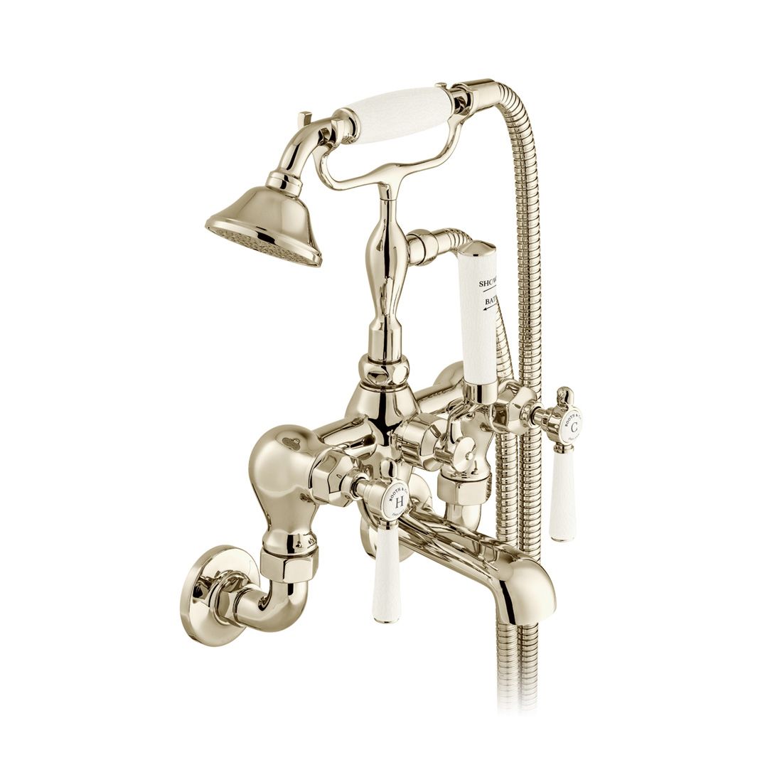 Vado Axbridge Wall Mounted Bath Shower Mixer